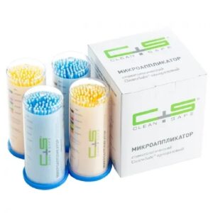 Аппликаторы №3 Fine желтые / голубые, M6500F, Clean+Safe