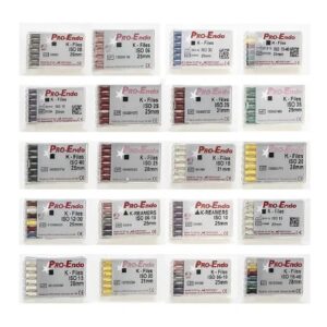 K-Files Pro-Endo/К-Файлы Про-Эндо 25 мм №08, 6шт, VDW, арт. V200606025008