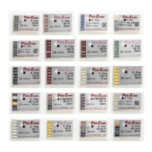 K-Files Pro-Endo/К-Файлы Про-Эндо 31 мм №20, 6 шт, VDW, арт. V200606031020