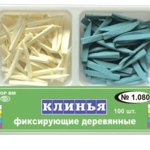 Клинья деревянные, набор, белые/голубые, Тор ВМ, арт. 1.080