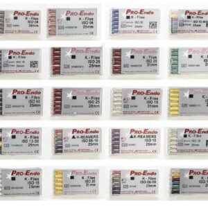 K-Files Pro-Endo/К-Файлы Про-Эндо 21 мм №06, 6 шт, VDW, арт. V200606021006