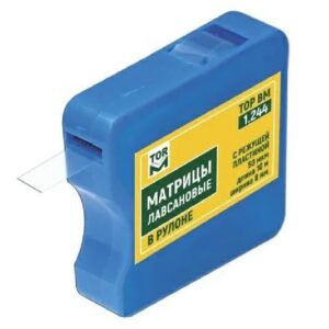 Матрицы лавсановые в рулоне 8 мм, длина 10 м, Тор ВМ