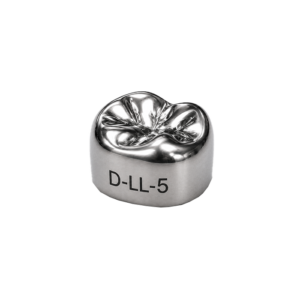 Коронки стальные Stainless Steel Crowns D-LL-5, первый нижний левый моляр, размер 5, 2 шт, 3M