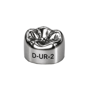 Коронки стальные Stainless Steel Crowns D-UR-2, первый верхний правый моляр, размер 2, 2 шт, 3M