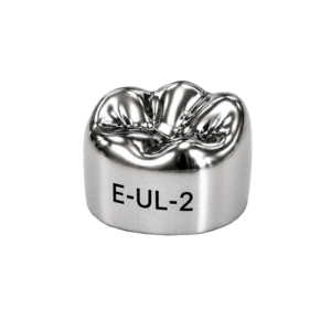 Коронки стальные Stainless Steel Crowns E-UL-2, второй верхний левый моляр, размер 2, 2 шт, 3M