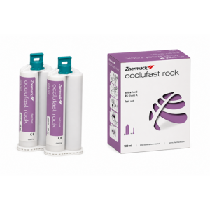 Материал слепочный Occlufast Rock/Оклюфаст Рок, фиолетовый, 2 шт х 50 мл, Zhermack, арт. C200726